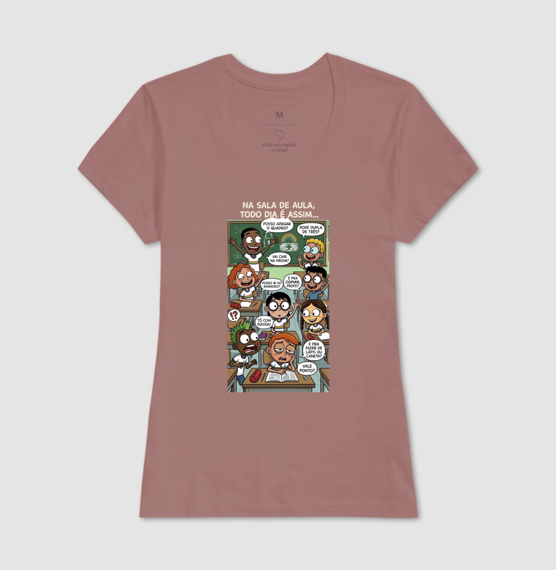 Camiseta Unissex Algodão Todo Dia É Assim - Imagem 28