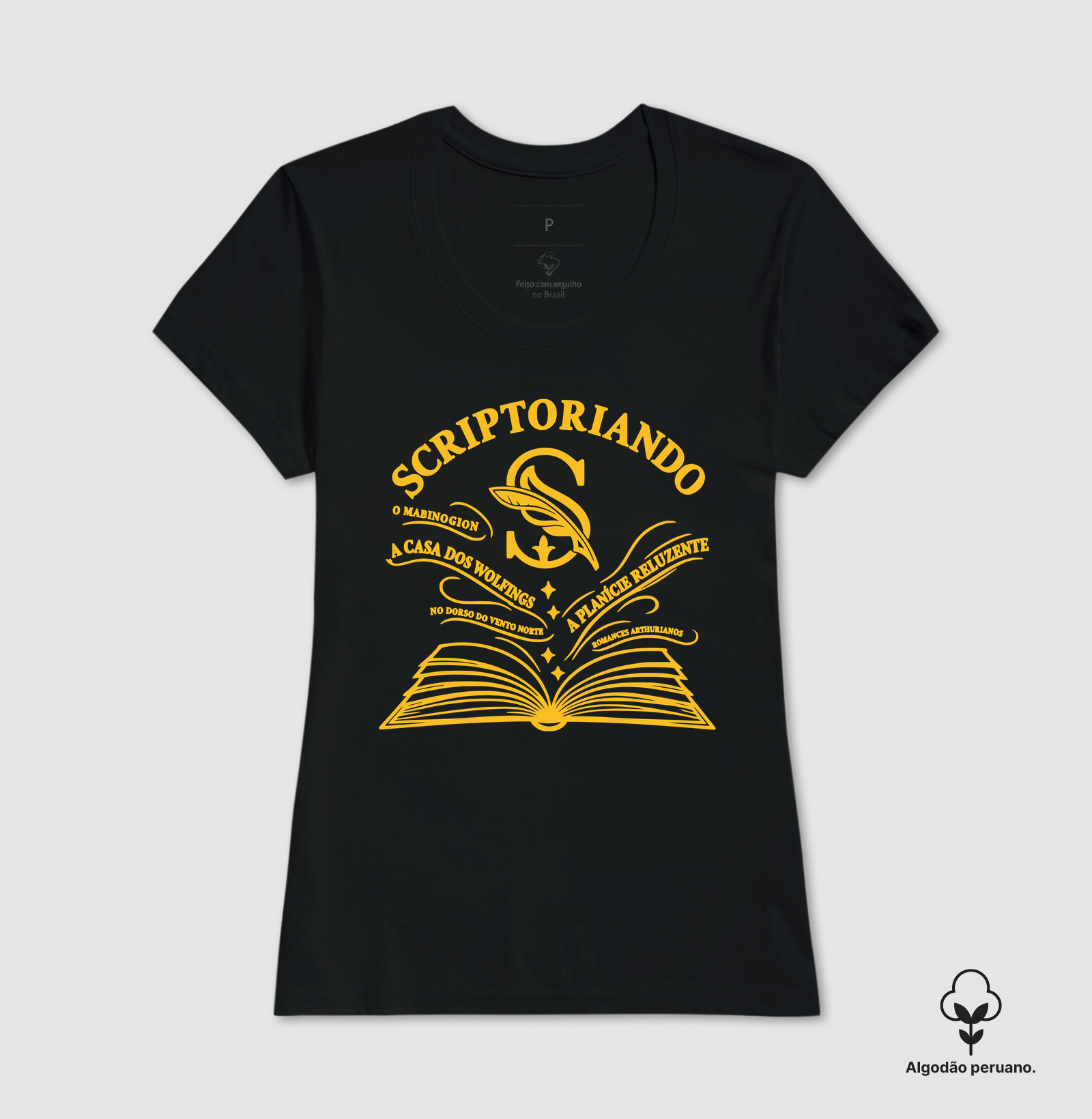 Scriptoriando — Biblioteca Viva — Algodão Peruano - Imagem 5