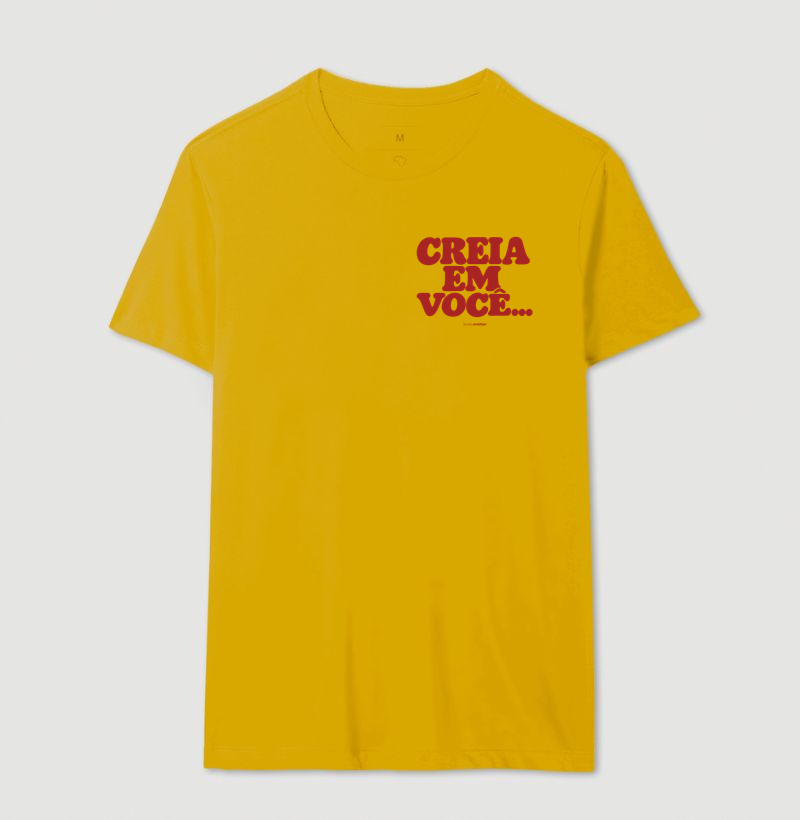 Camiseta Creia em Você (estampa P) - Imagem 14