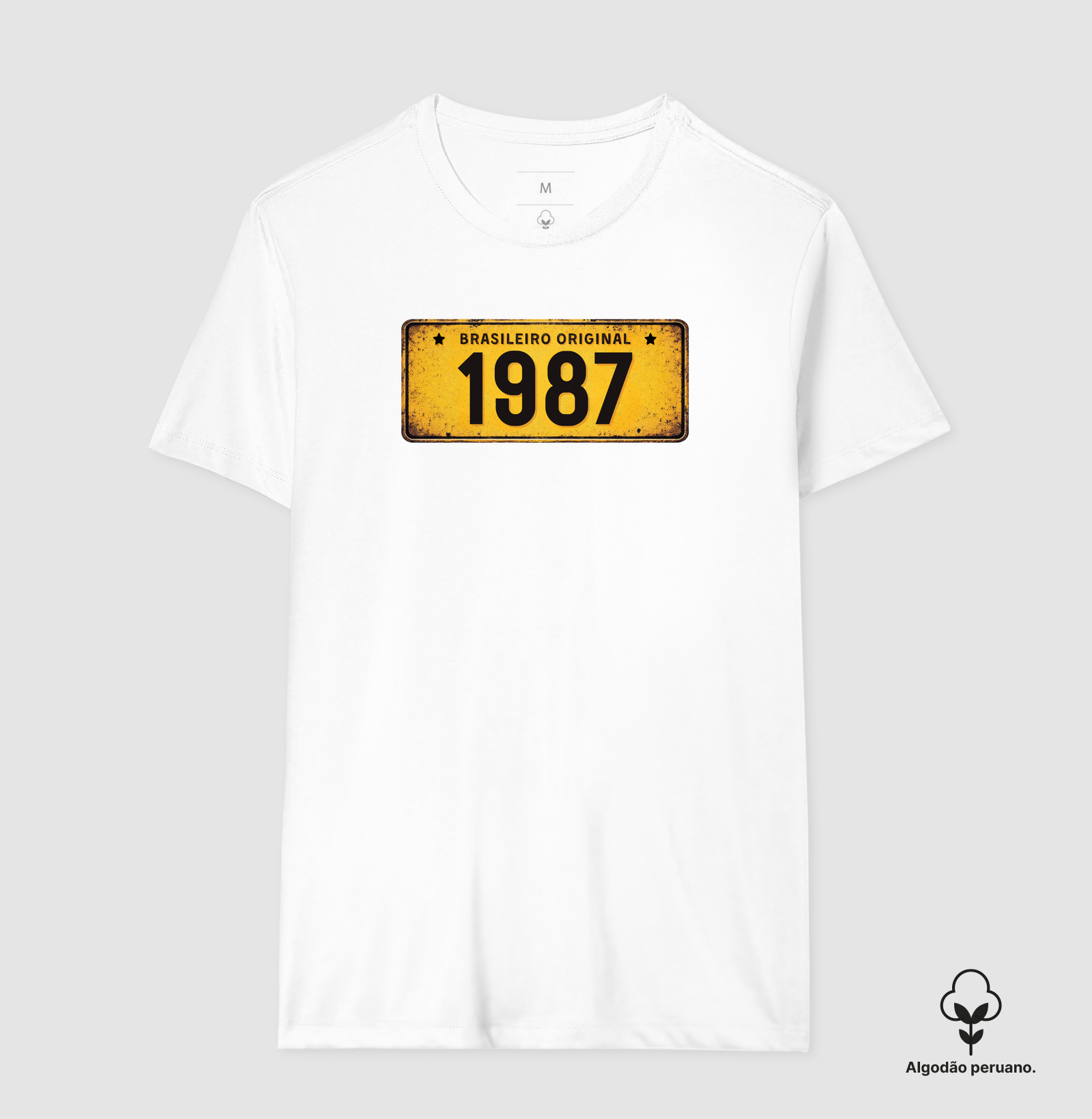Placa Amarela 1987 - Imagem 4