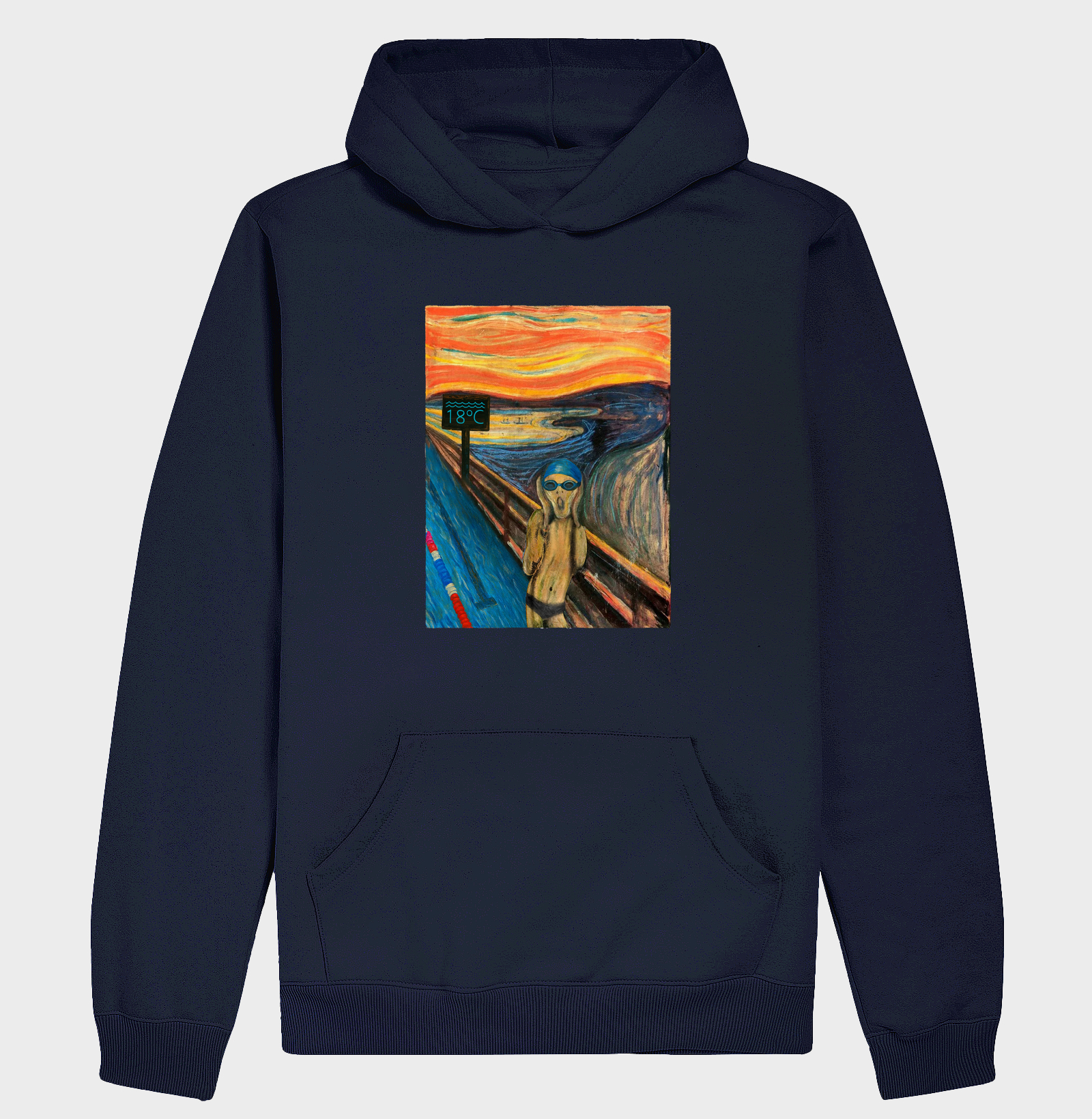 Hoodie Moletom Natação - O Grito - Imagem 4