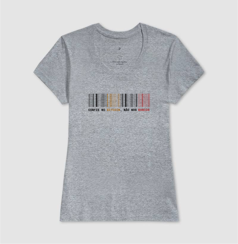 Camiseta Confie no Bitcoin, Não nos Bancos - Imagem 11