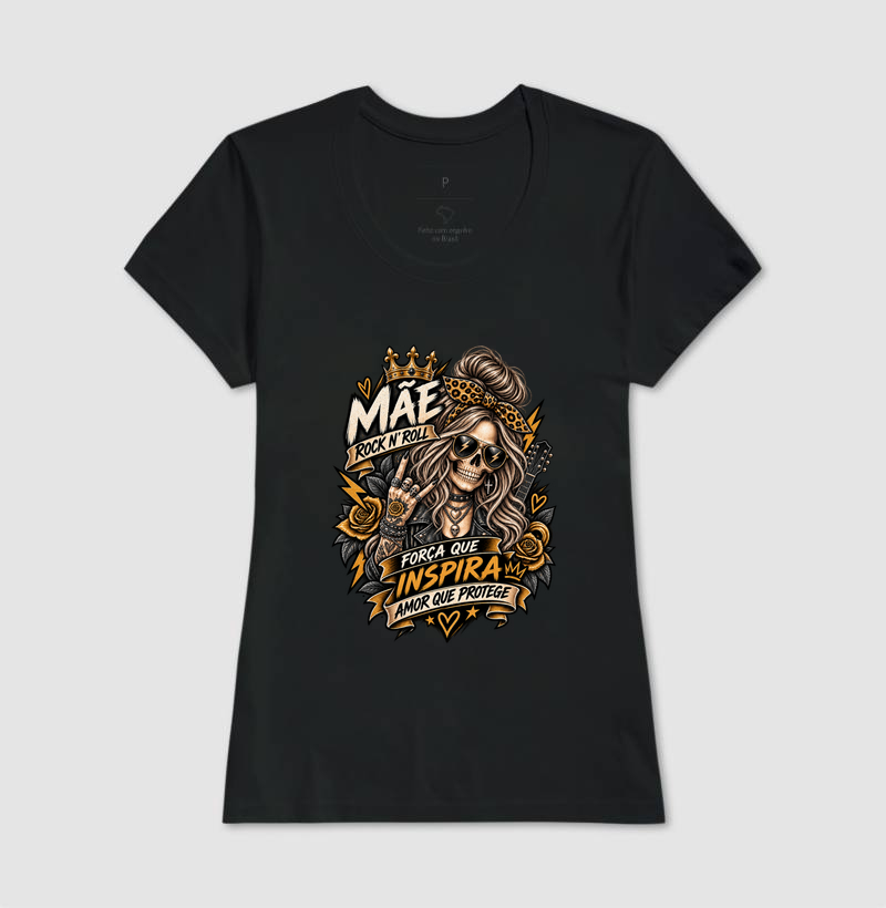 Camiseta Mãe Rock N’ Roll - Imagem 2