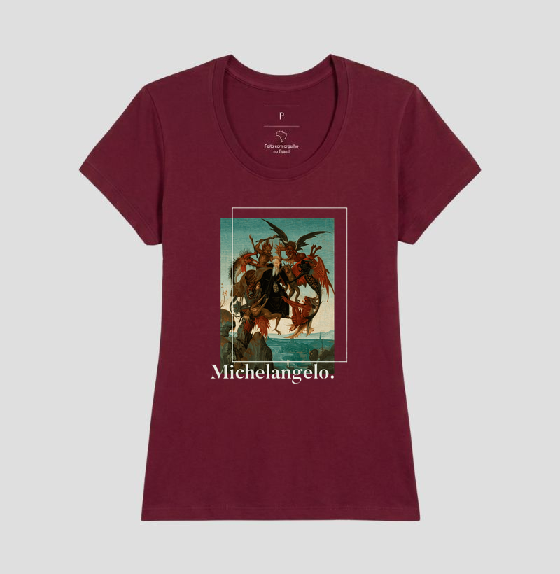 Camiseta Michelangelo Demônios  - Imagem 15