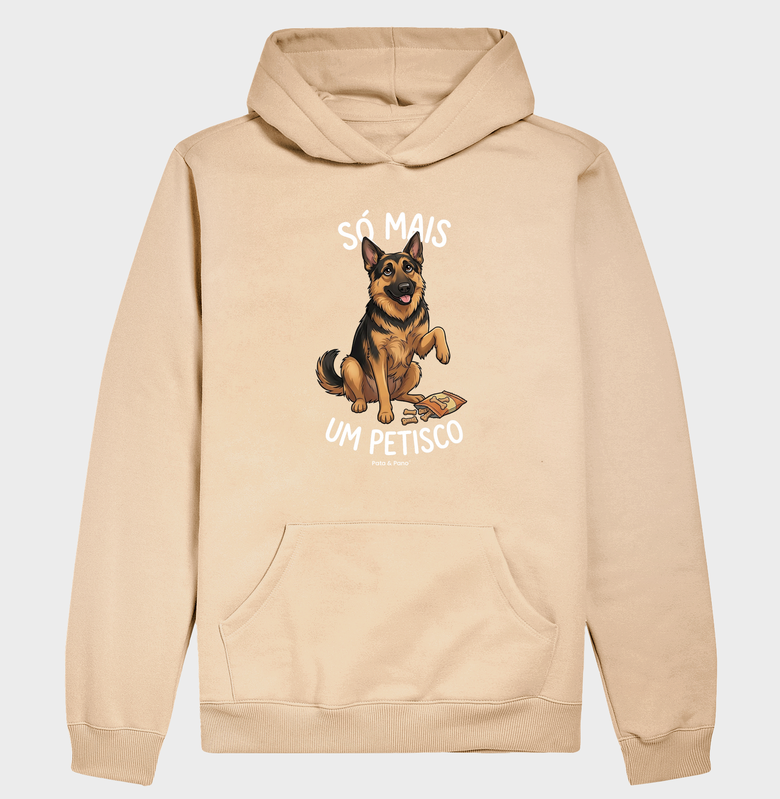 HODDIE MOLETOM PASTOR ALEMÃO PETISCO - Imagem 5