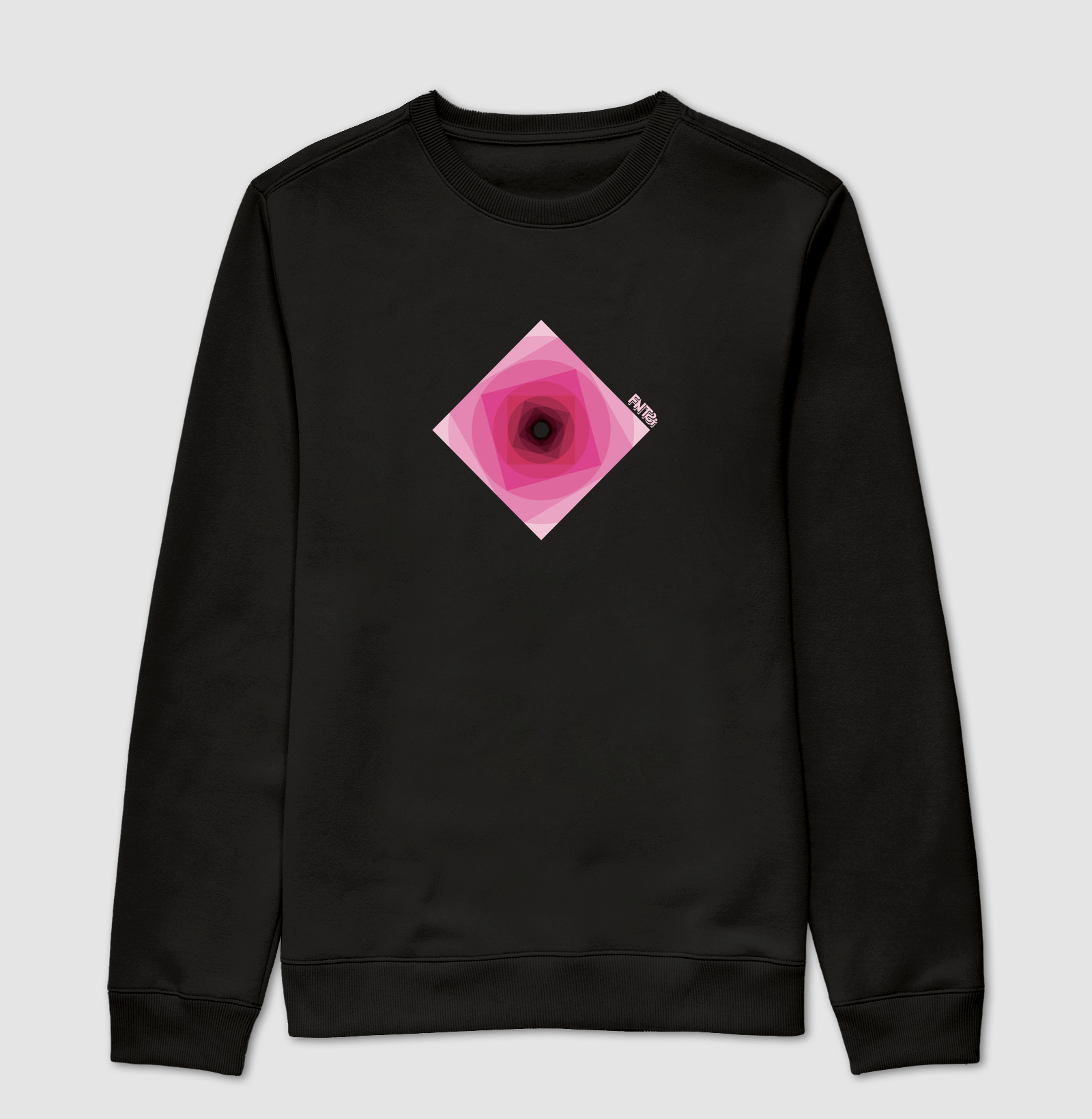 MOLETOM SUÉTER SLIM "INFINITA FANTASIA" / MAGENTA MINIMAL