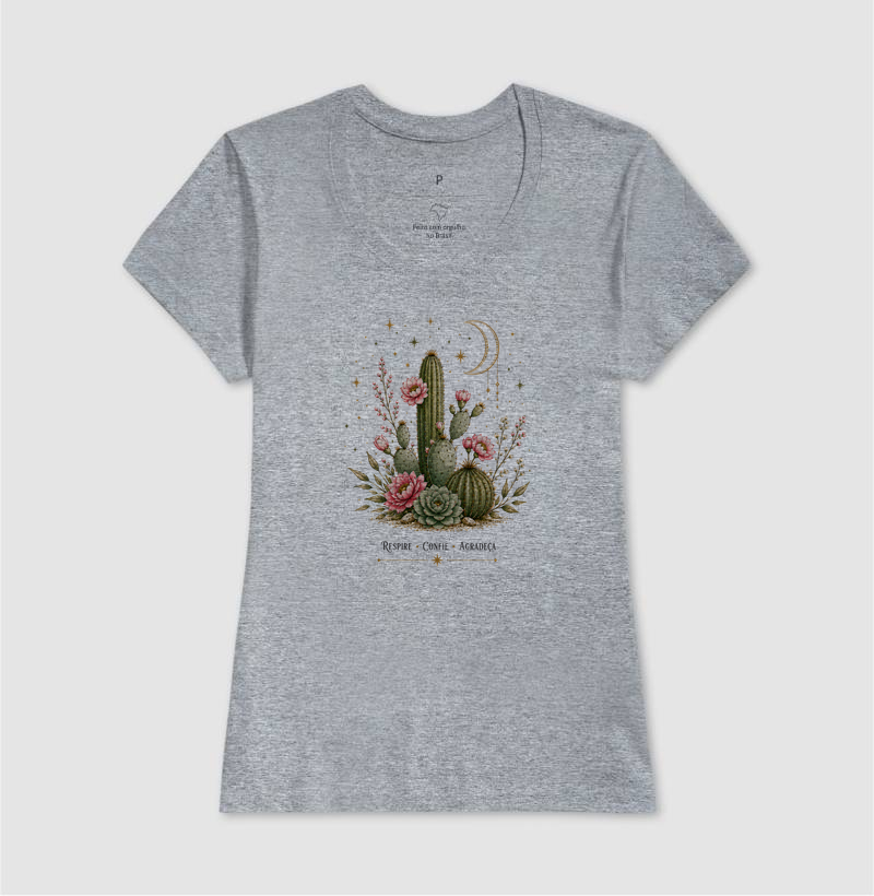 Camiseta Flor no deserto - Imagem 9
