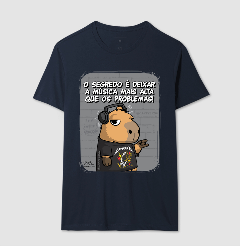 Camiseta Capivara Música - Imagem 6