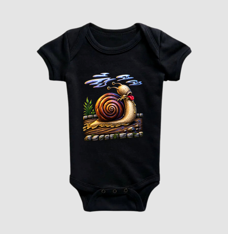 Body Infantil Caracol 3D - Imagem 5