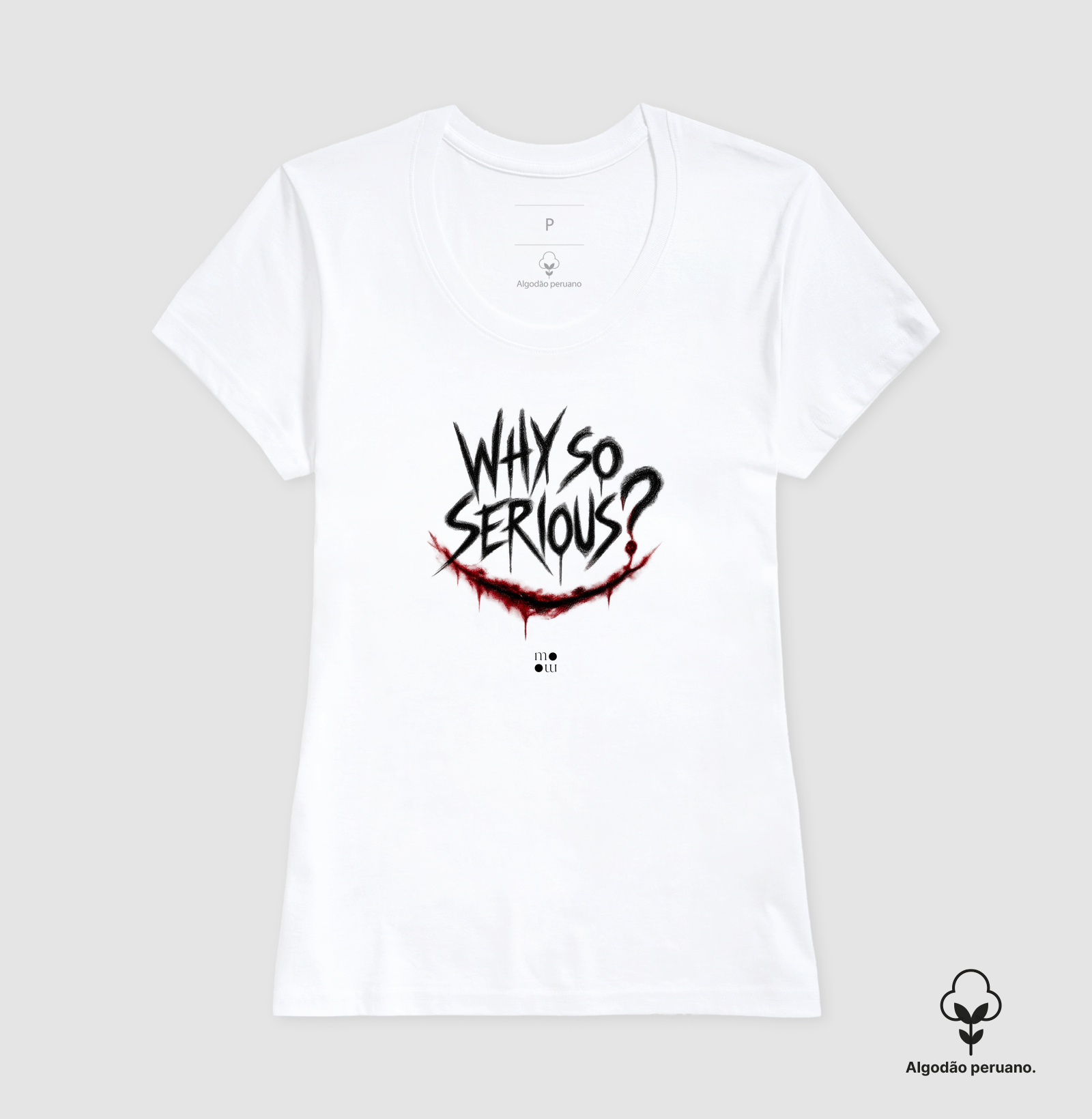 Why so serious? Algodão Peruano - Imagem 4