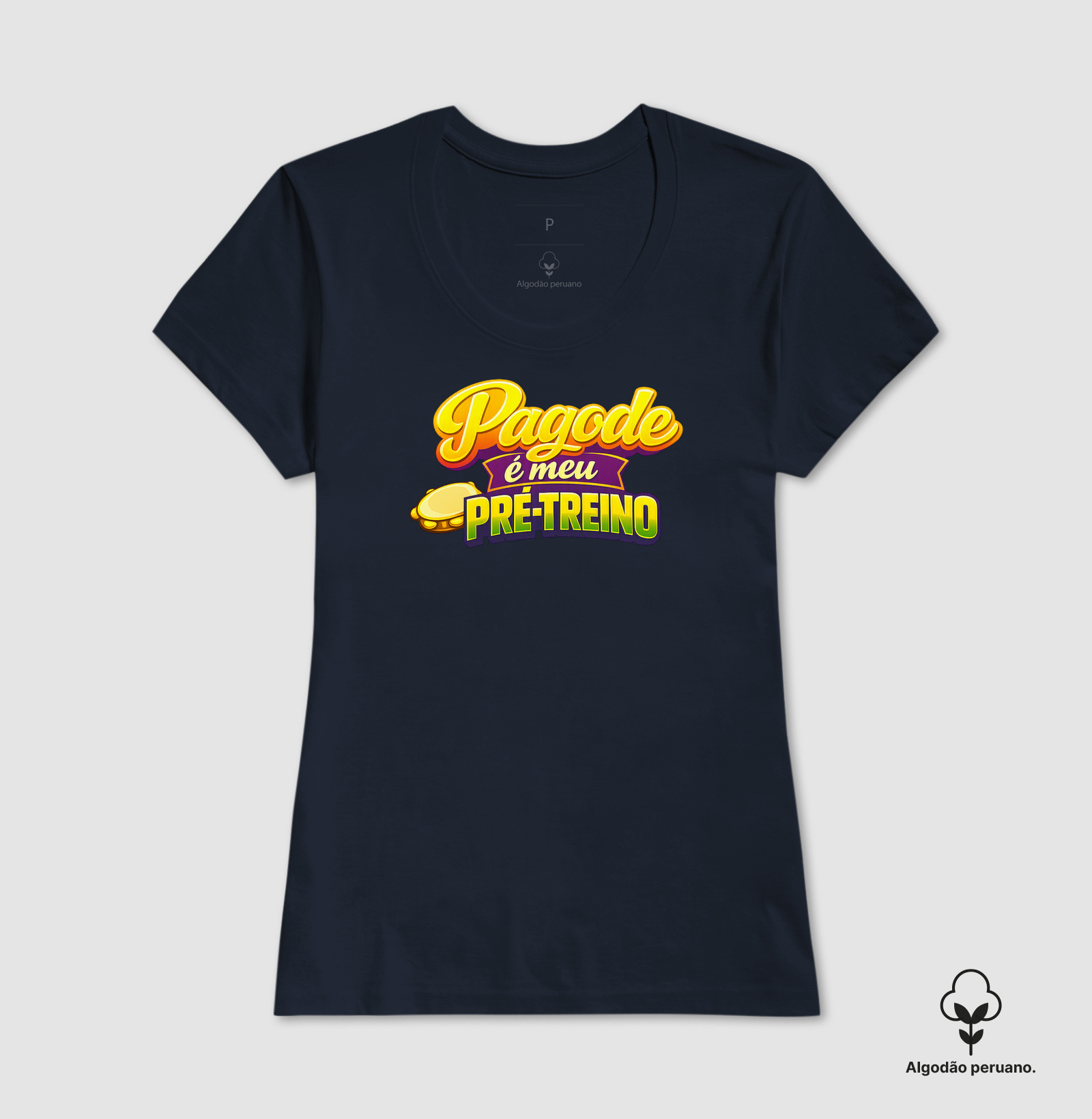 camiseta pagode é meu pré - treino - Imagem 9