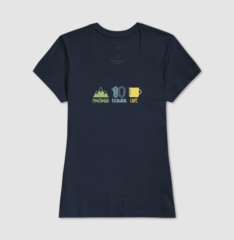 Camiseta Falésia & Magnésio | Montanha, Escalada & Café - Imagem 7