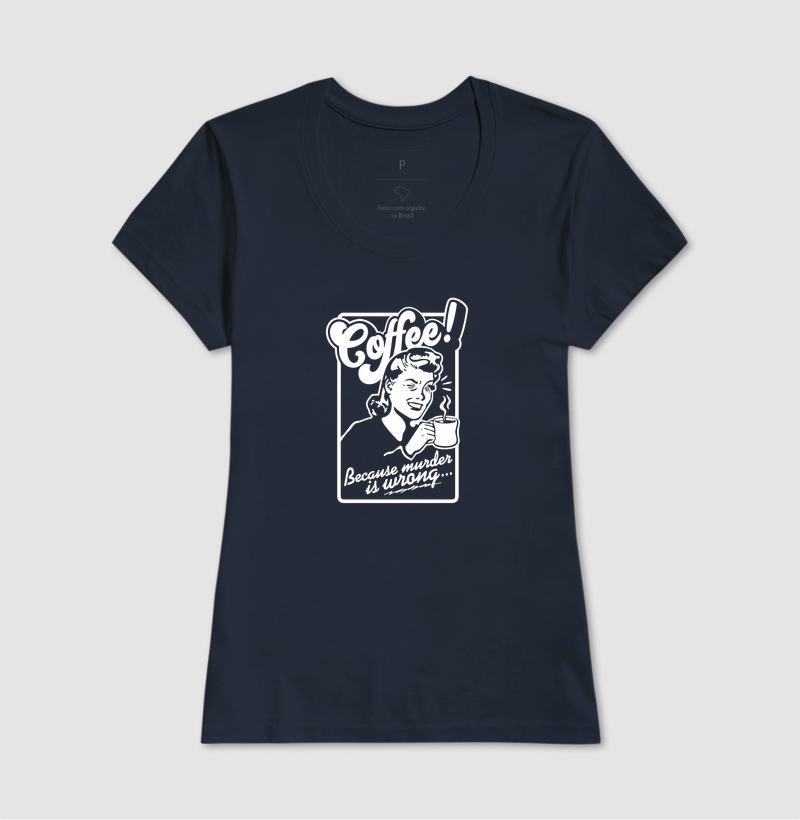 Camiseta Coffee Mulher - Imagem 5