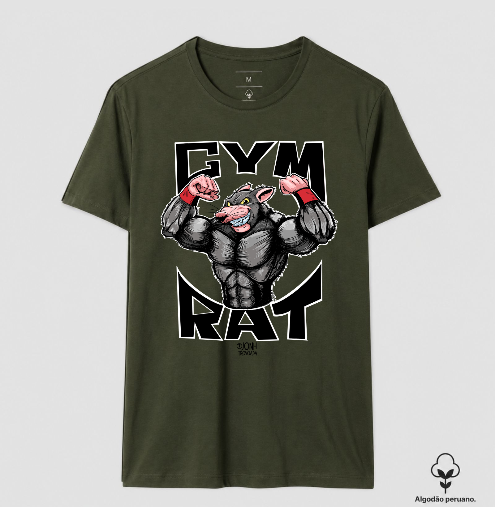 Camiseta Gym Rat  - Imagem 6