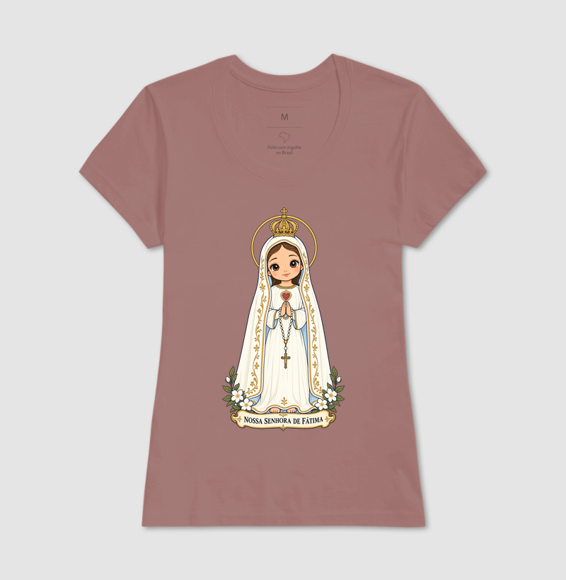 Nossa senhora e Fátima estilo chibi - Imagem 15