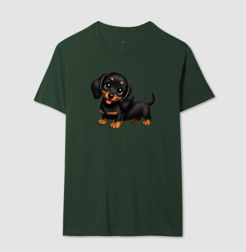 Dachshund Preto - Desenho Animado - Imagem 12