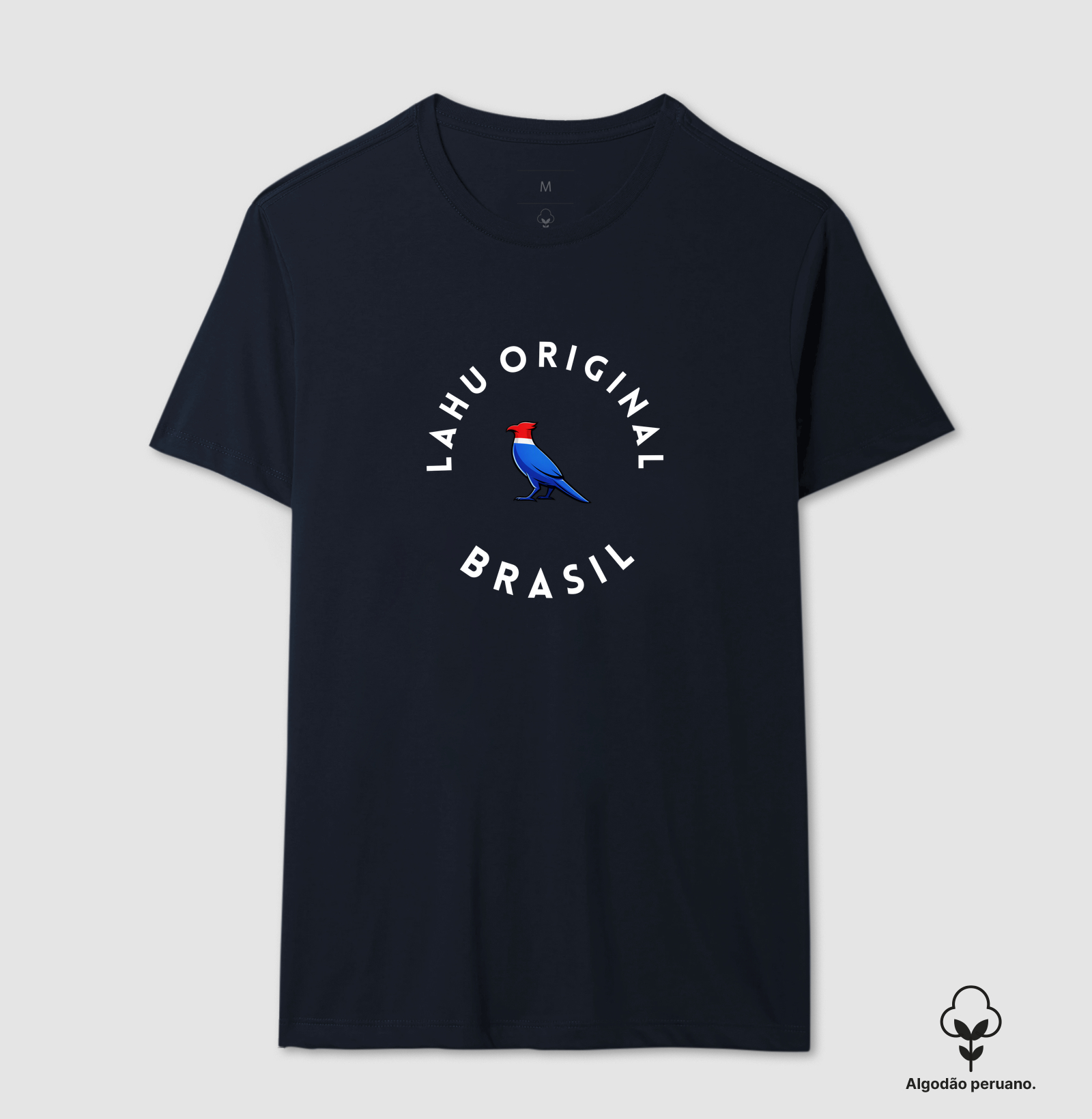 “Vista o poder da originalidade. A Lahu Original Brasil traz um design minimalista que fala alto — moderno, autêntico e 100% brasileiro. Para quem vive com estilo e atitude.” - Imagem 2