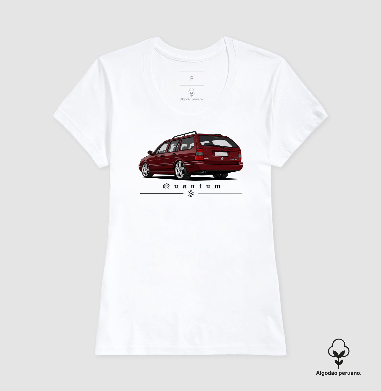 Camiseta em algodão peruano Santana Quantum - Imagem 8