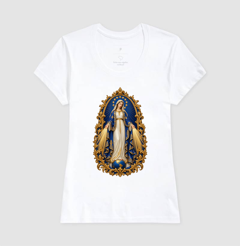 Nossa Senhora das Graças — Glória e Raios de Ouro - Imagem 4