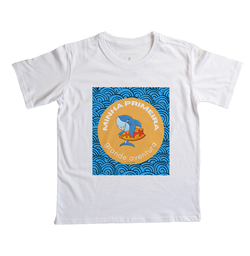 Camiseta Infantil Primeira Grande Aventura  - Imagem 8