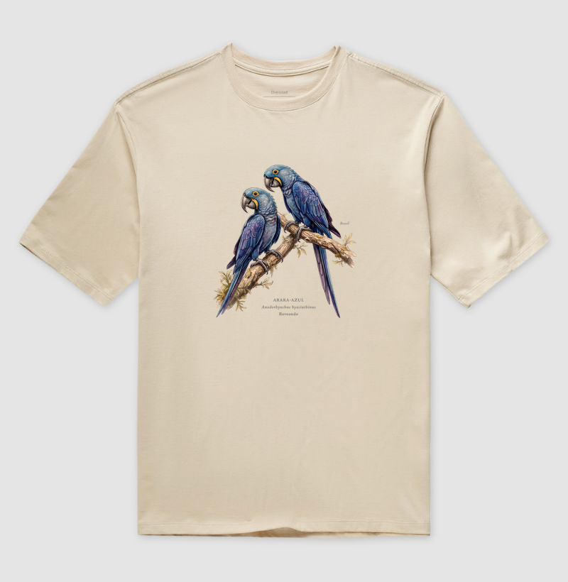 Naturalistas - Arara-azul - Oversized - Imagem 4