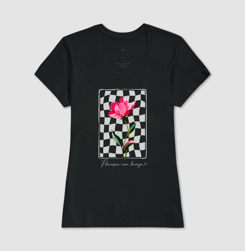 Camiseta Floresça com Leveza - Imagem 3