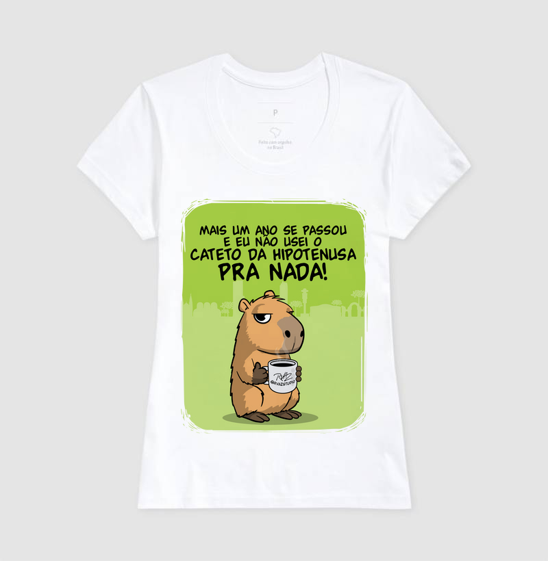 Camiseta Capivara Cateto da Hipotenusa - Imagem 5