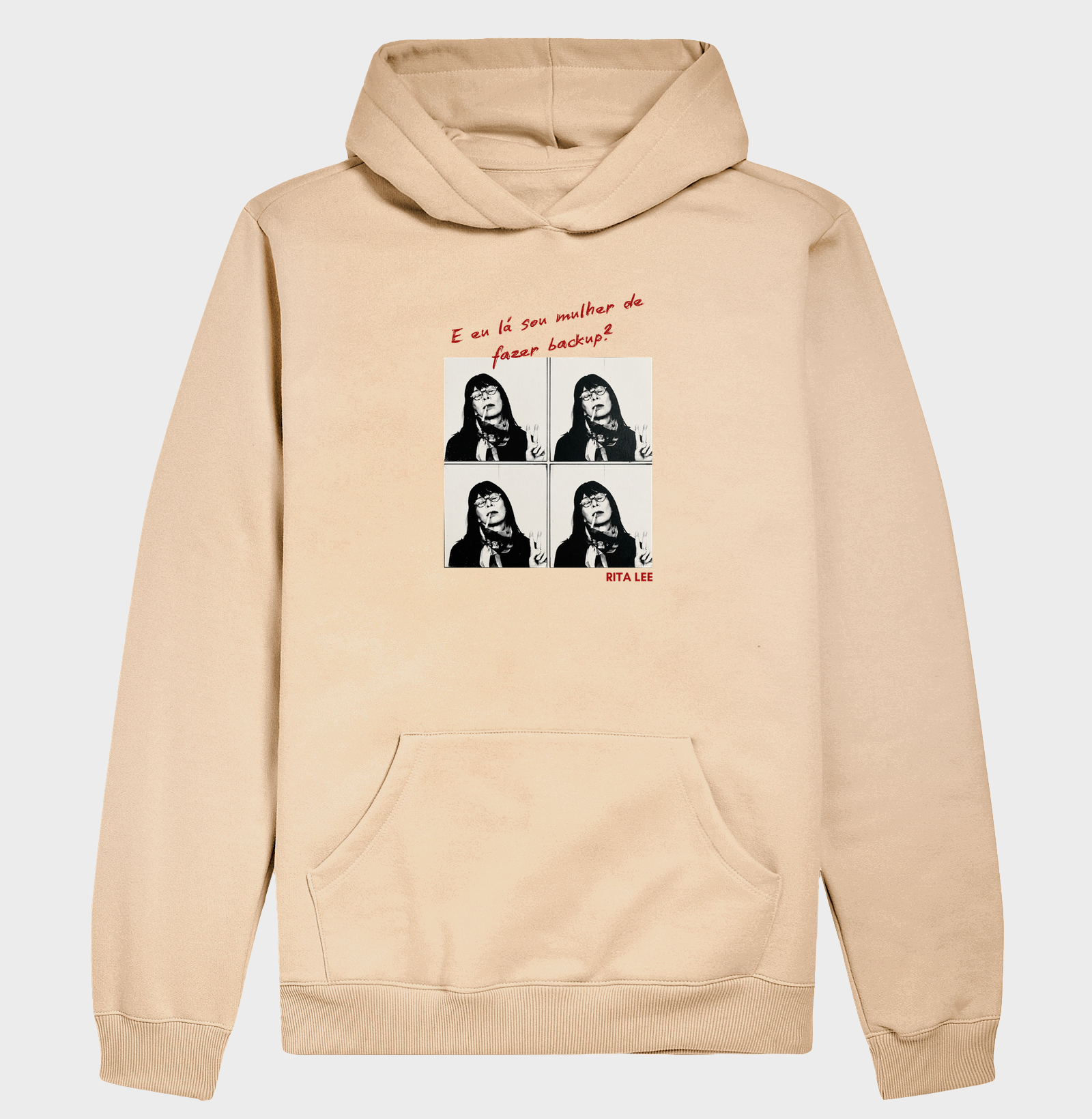 Camiseta Feminina Eu Lá Sou Mulher de Fazer Backup Frase Engraçada Pop Art Estampa Unissex - Imagem 5