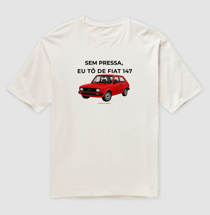 Sem pressa, eu tô de Fiat 147 - vermelho - Imagem 4