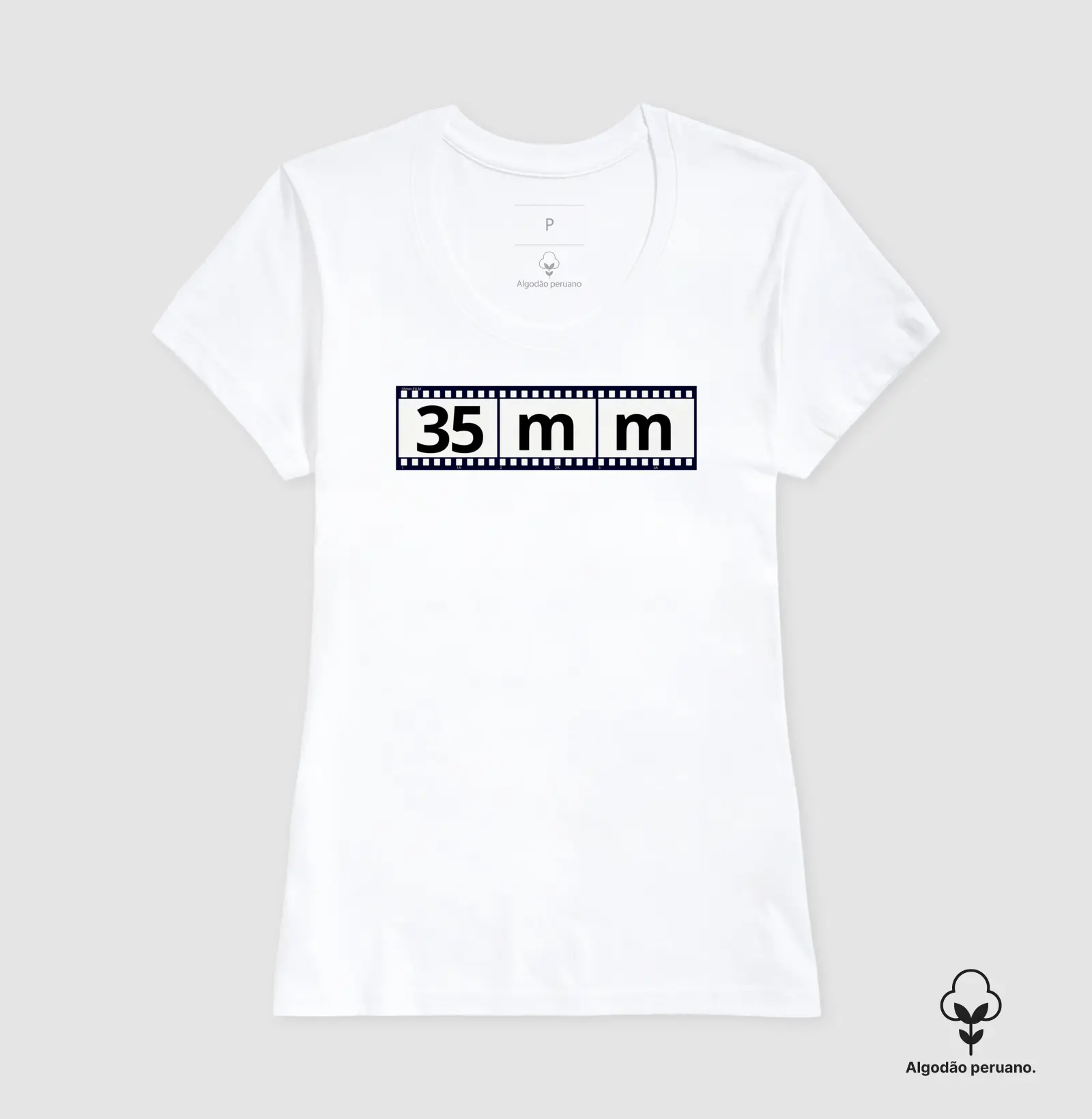 Camiseta Premium algodão Peruano film 35mm - Imagem 5