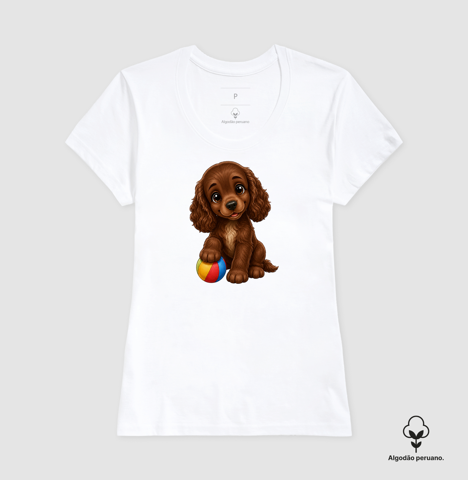 Cocker Marrom - Desenho Animado - Imagem 2