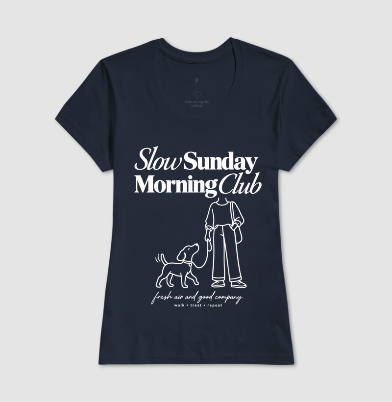 Camiseta Slow Sunday Morning Club - Imagem 7
