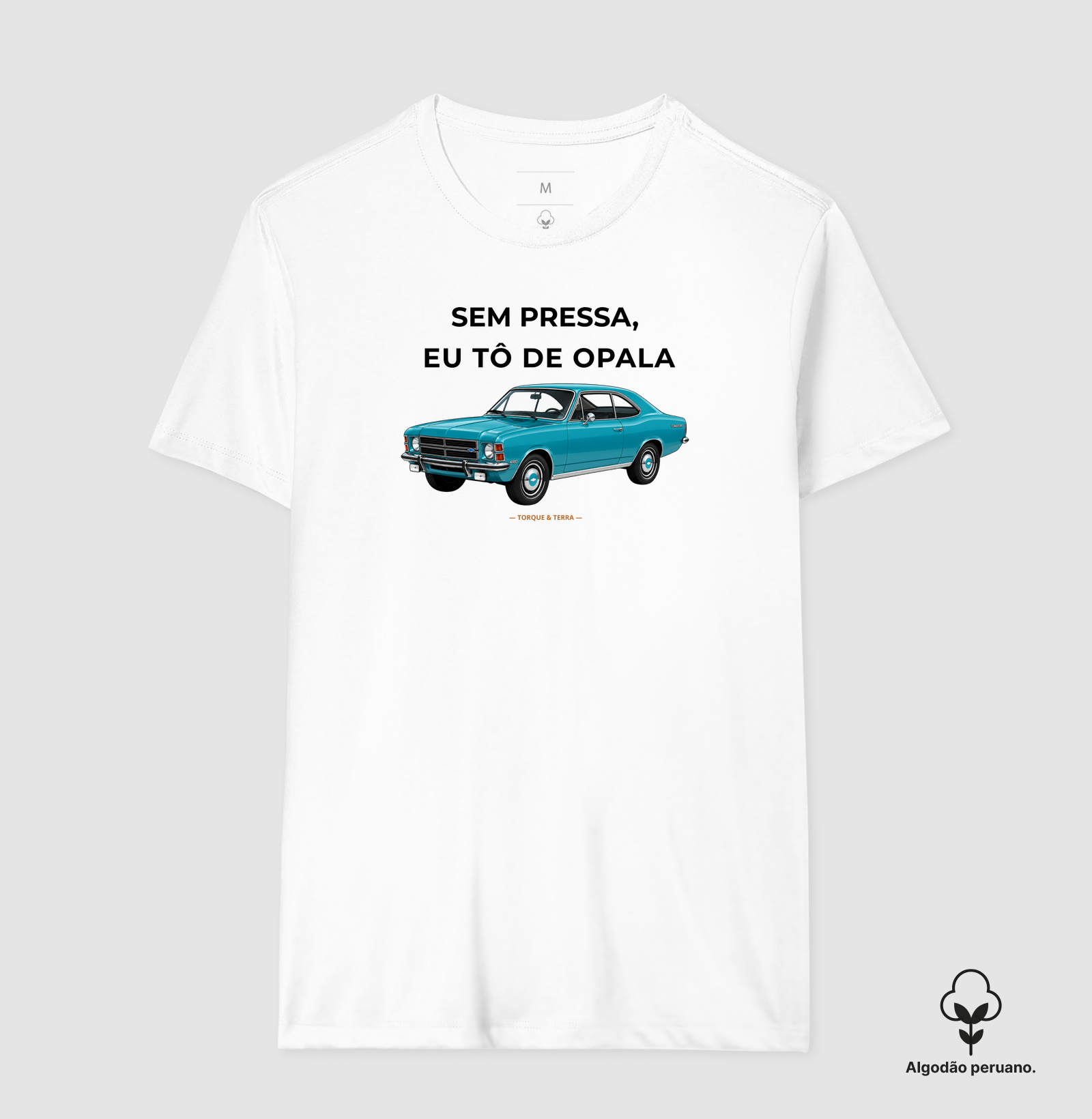 Sem pressa, eu tô de Opala - azul claro - Imagem 8