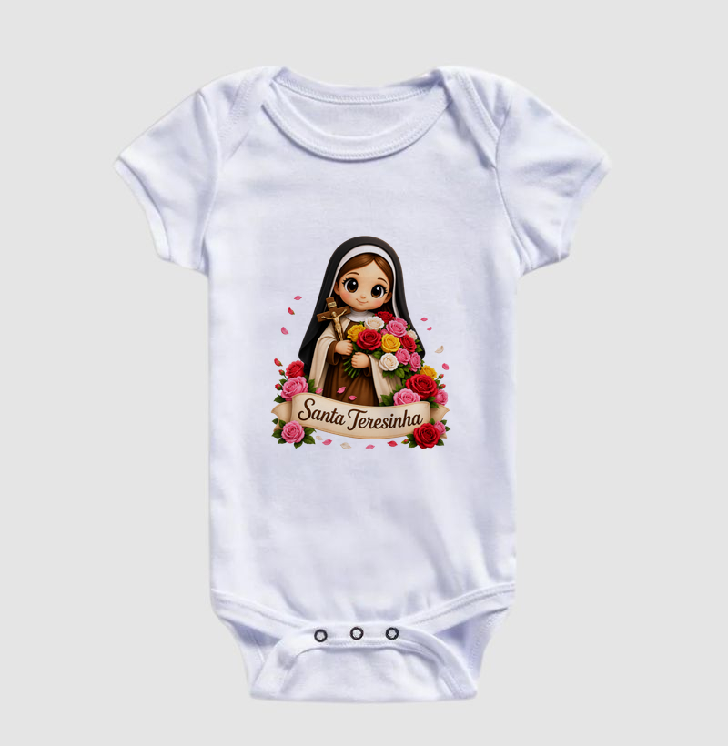 Body Infantil Santa Teresinha - Imagem 3