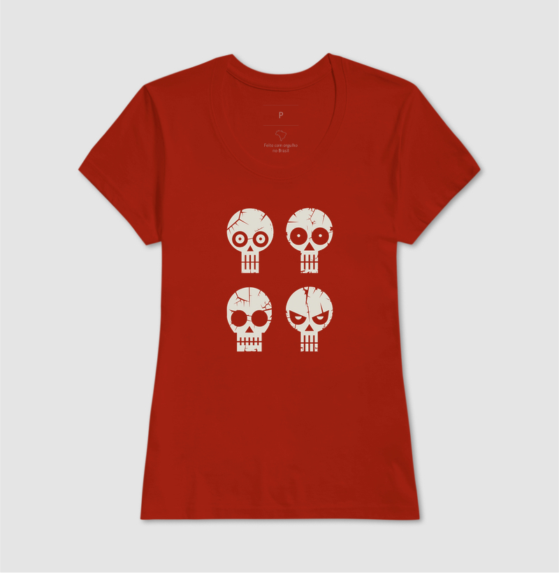 Camiseta Caras de Caveira - Imagem 7