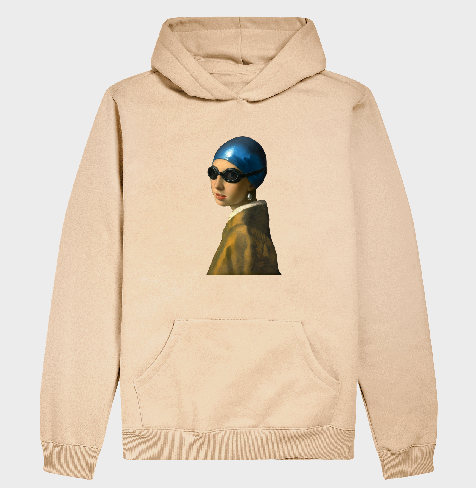 Hoodie Moletom Natação - A Moça com Toca e Óculos - Imagem 5