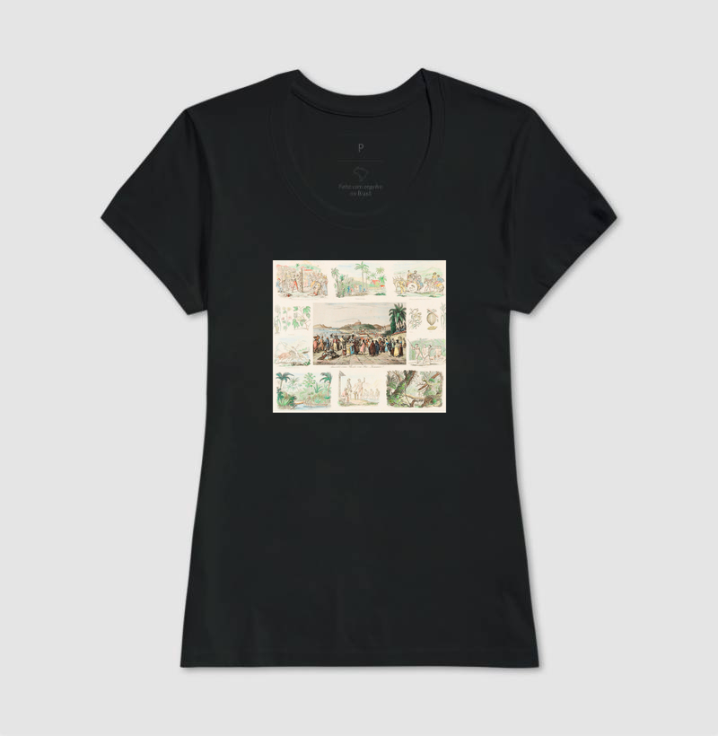 Camiseta Imagens do Brasil, Rugendas - Imagem 4