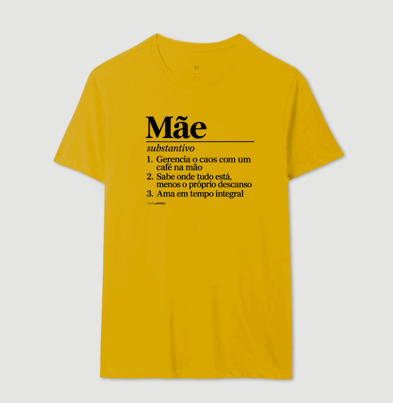 Camiseta Mãe — Definição - Imagem 14