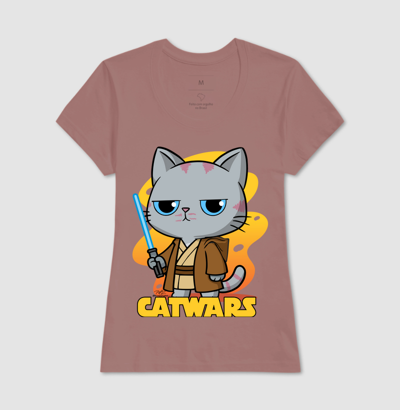 Camiseta Gato Sincero Jedi - Imagem 17