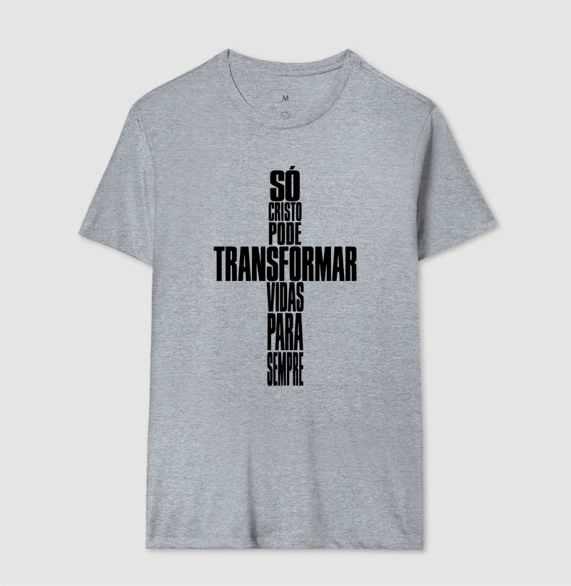 Camiseta Só Cristo Muda Vidas - Imagem 6