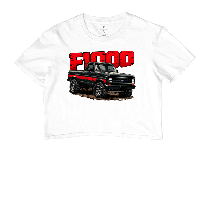 Camiseta cropped feminina F1000 - Imagem 6