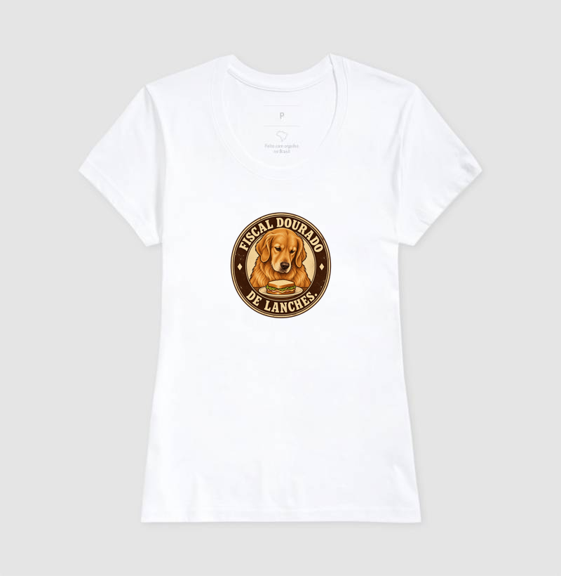 Fiscal dourado de lanches. - Imagem 5