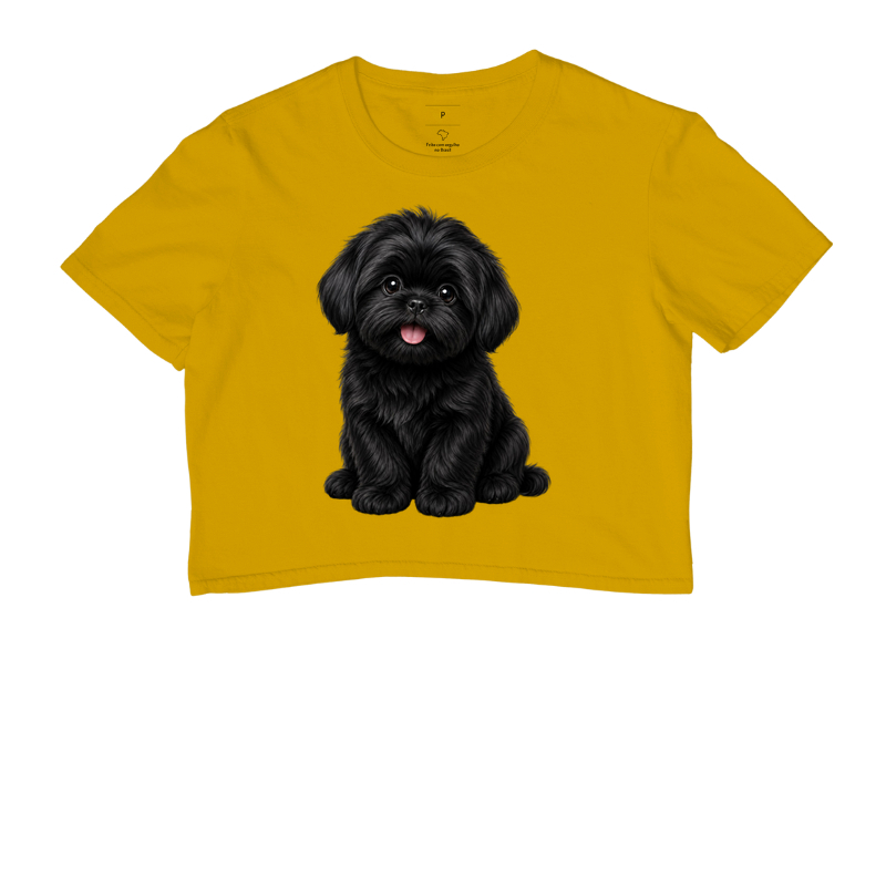 Shih Tzu Preto - Desenho Animado - Imagem 8