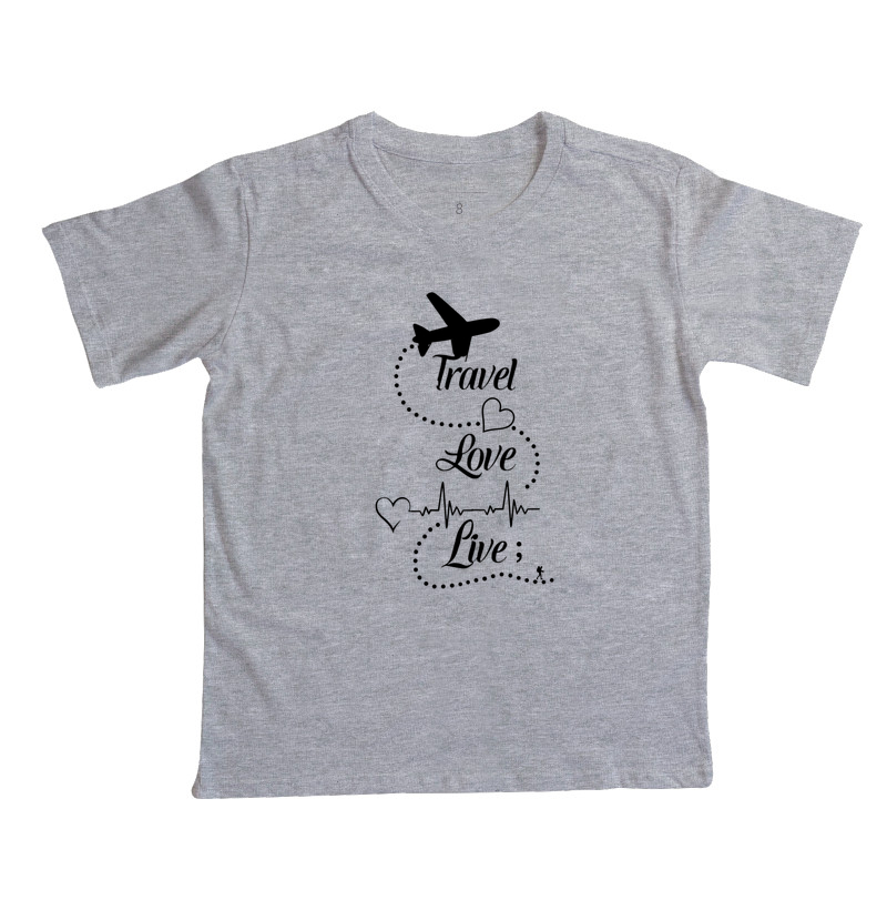 Camiseta Travel Love Live – Estampa de Viagem | Excursionista - Imagem 7