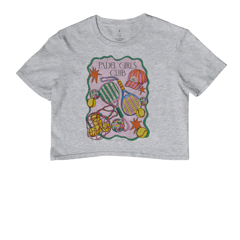 Camiseta Feminina Padel Girls Club Retrô - Imagem 6