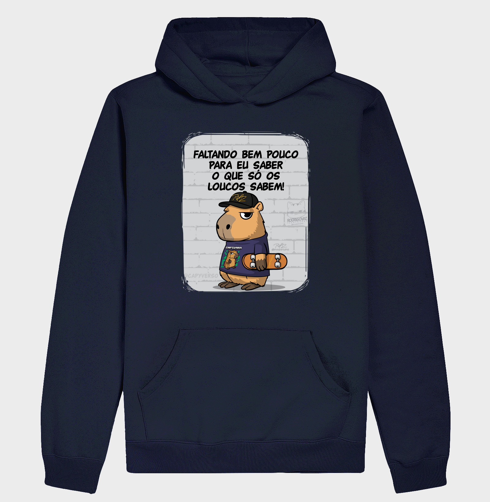 Camiseta Capivara só os loucos - Imagem 4
