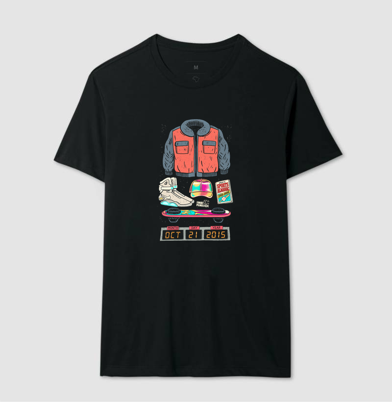 Camiseta Marty 2015 — De Volta para o Futuro II - Imagem 3