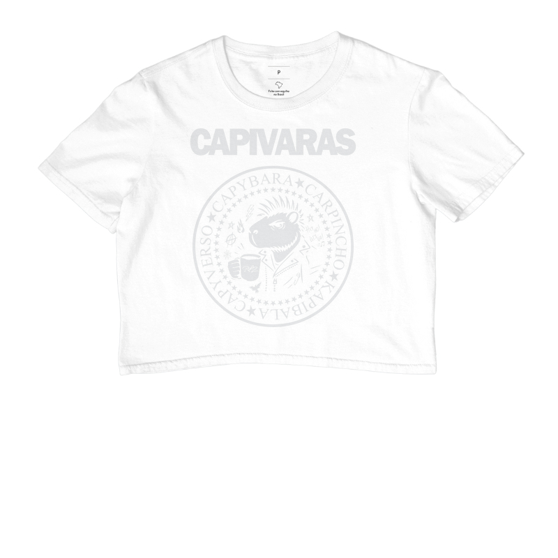 Camiseta Capivara Punk Rock - Imagem 3
