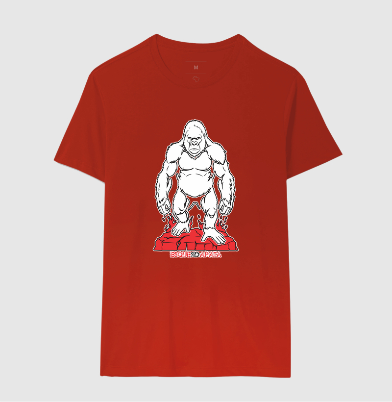 Camiseta Gorila em Algodão | EsquerdaPata - Imagem 13