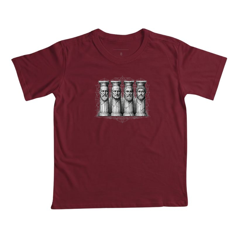 Camiseta Estoicismo "Pillars of Reason" - Imagem 5
